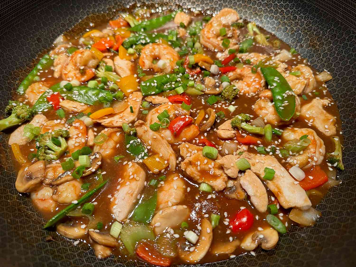 Shrimp and Chicken Stir-Fry Recipe