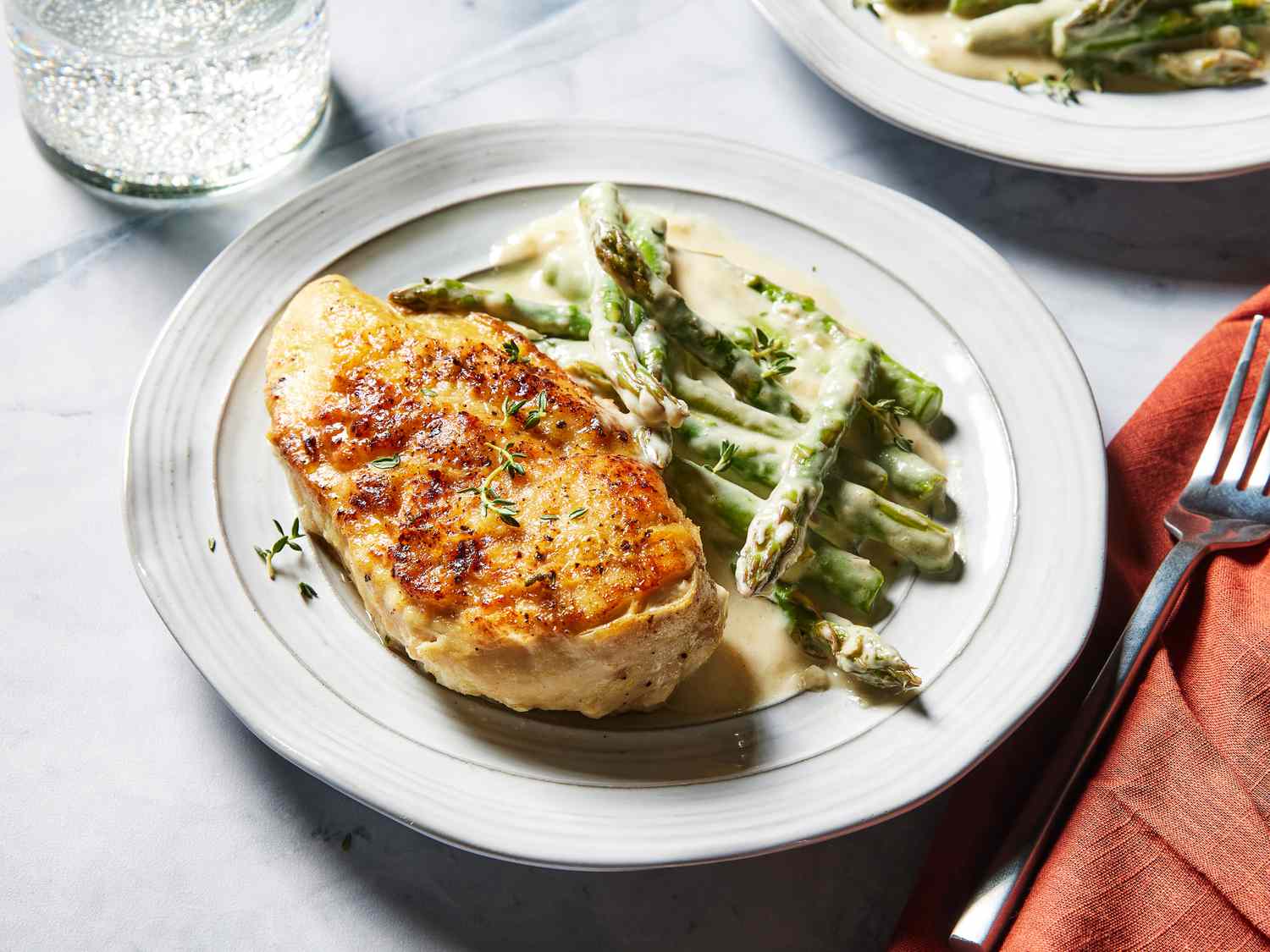 Creamy Chicken And Asparagus Bake Recipe