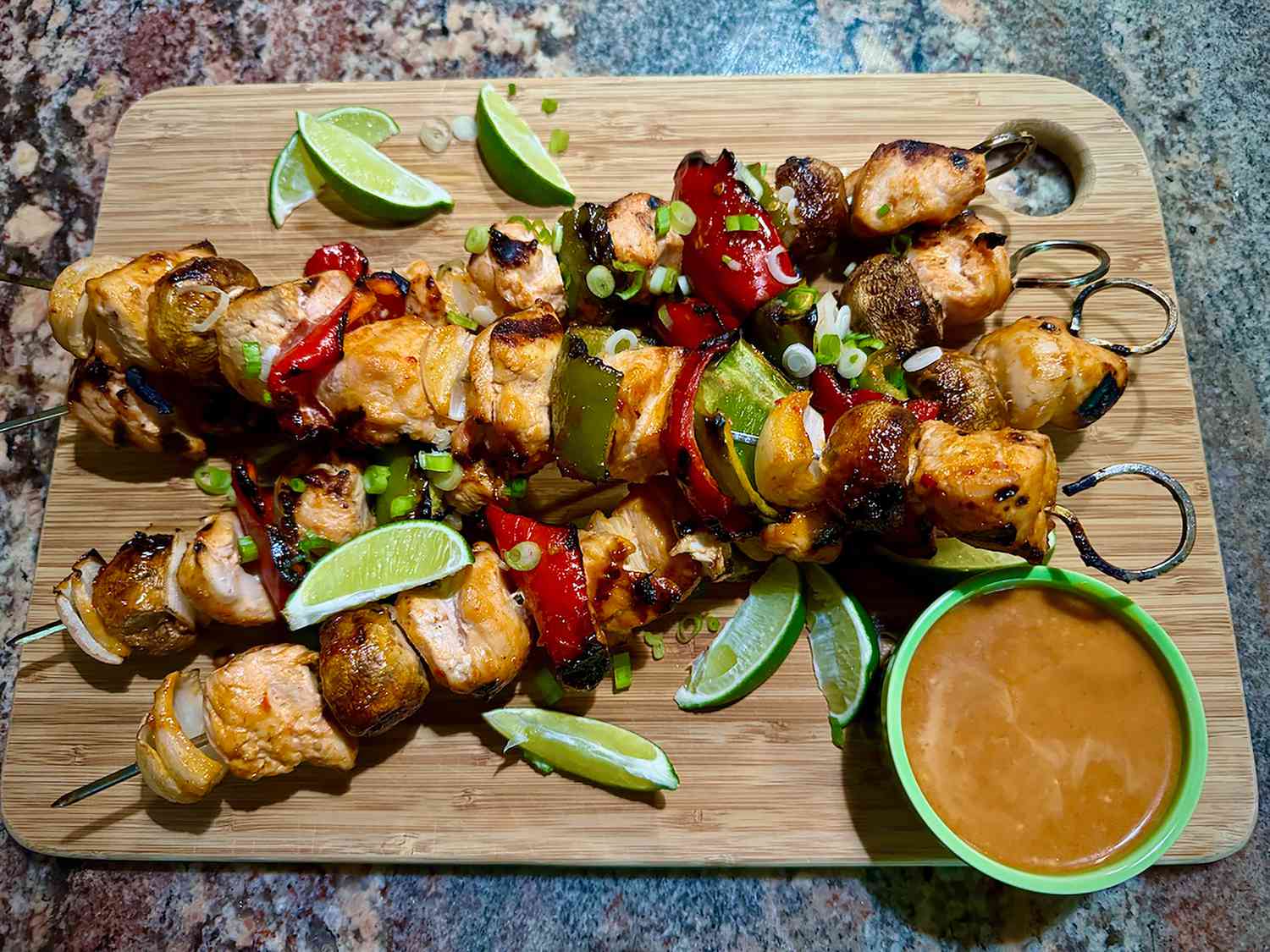 Bang Bang Chicken Kebabs Recipe