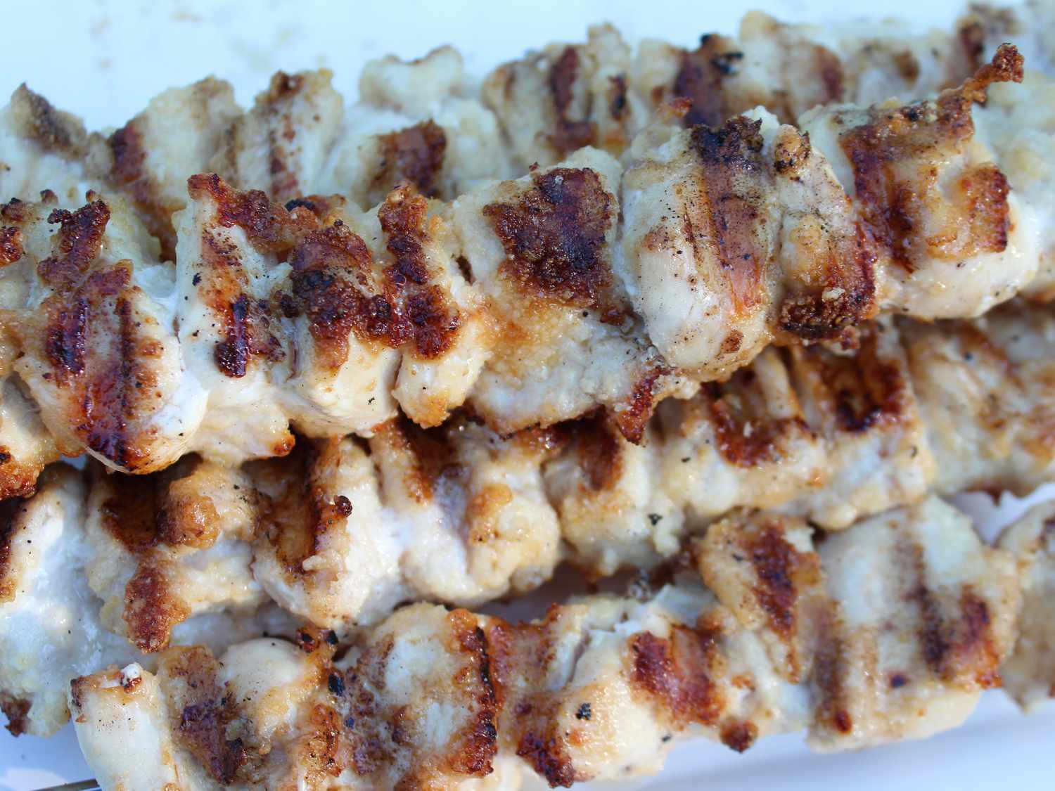 Garlic Parmesan Chicken Skewers Recipe