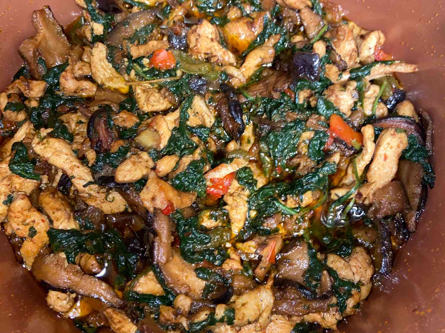 Chicken Eggplant Stir-Fry Recipe