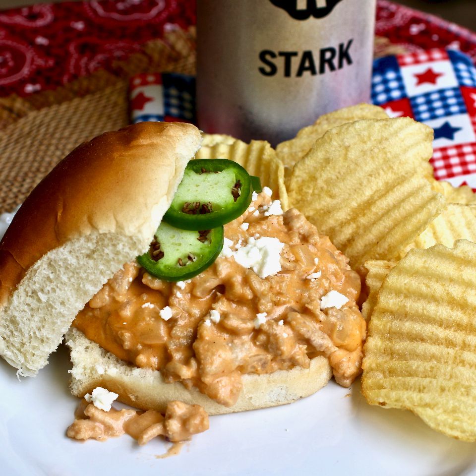 Buffalo Chicken Sloppy Joes Recipe