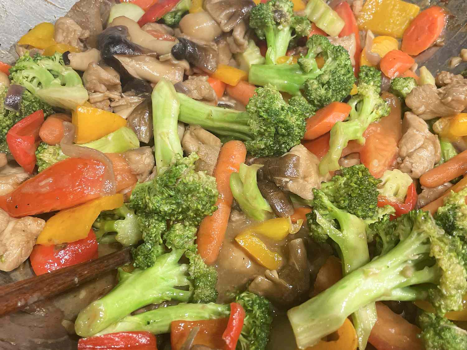 Chicken and Chinese Vegetable Stir-Fry Recipe