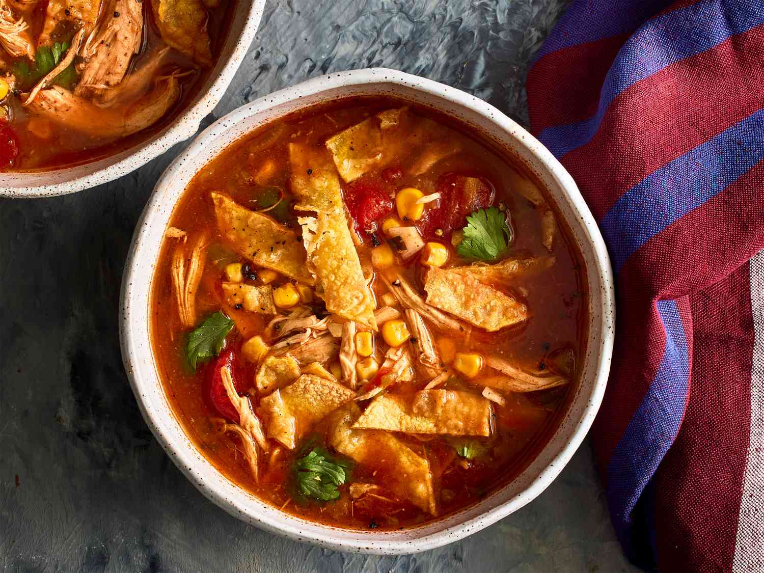 Slow Cooker Chicken Tortilla Soup Recipe