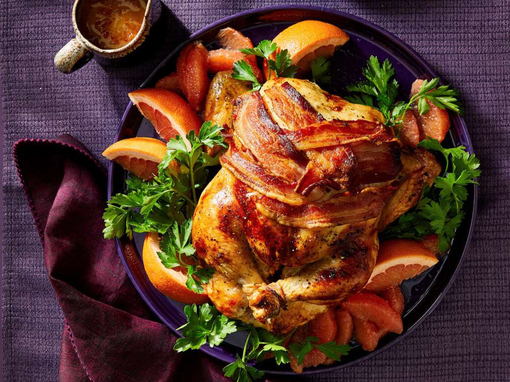 Roast Chicken with Grapefruit Recipe