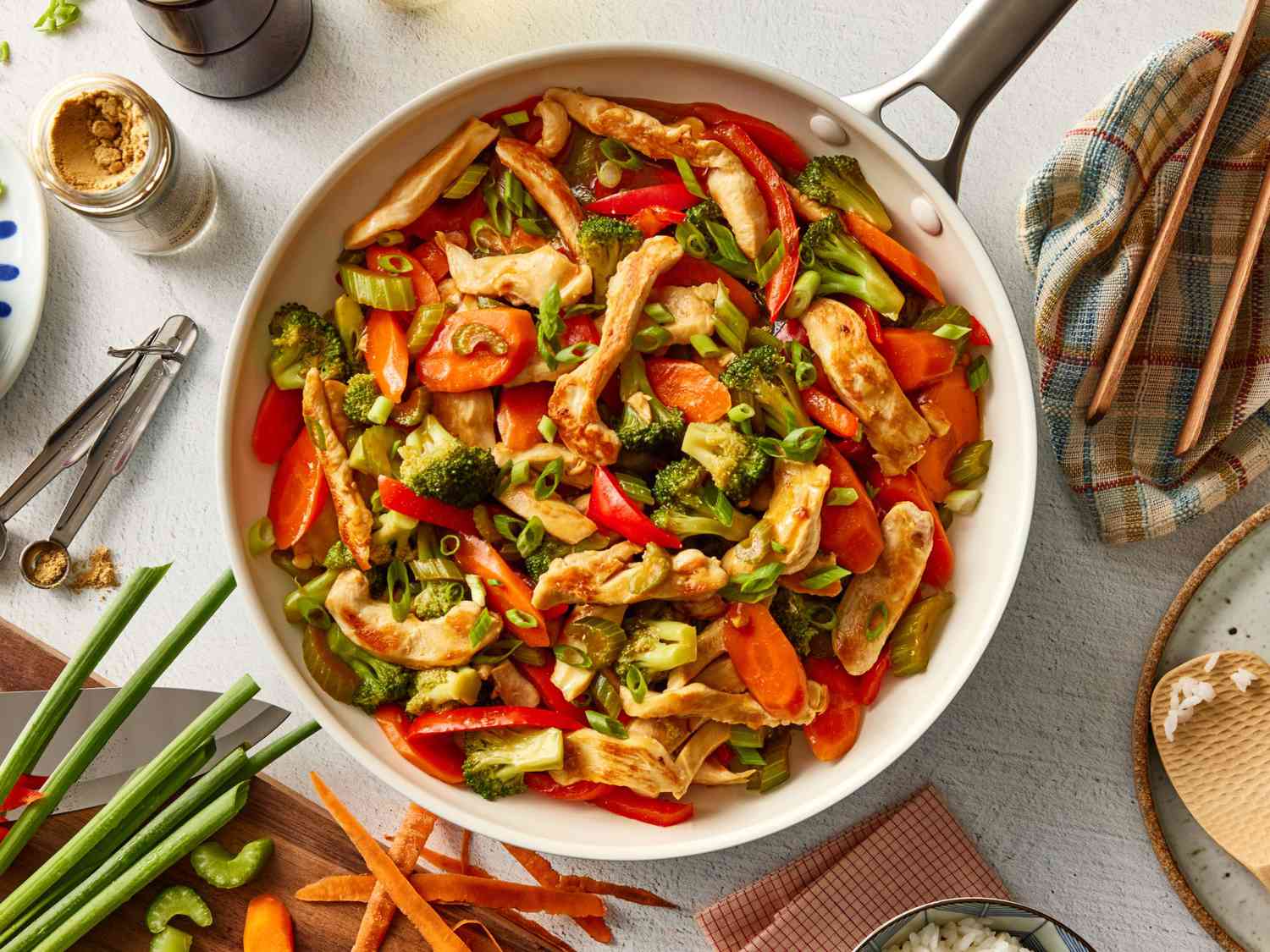 Chicken & Vegetable Stir Fry Recipe