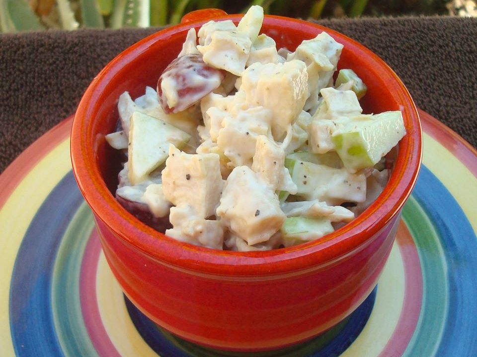 Chicken Salad with Grapes and Apples Recipe