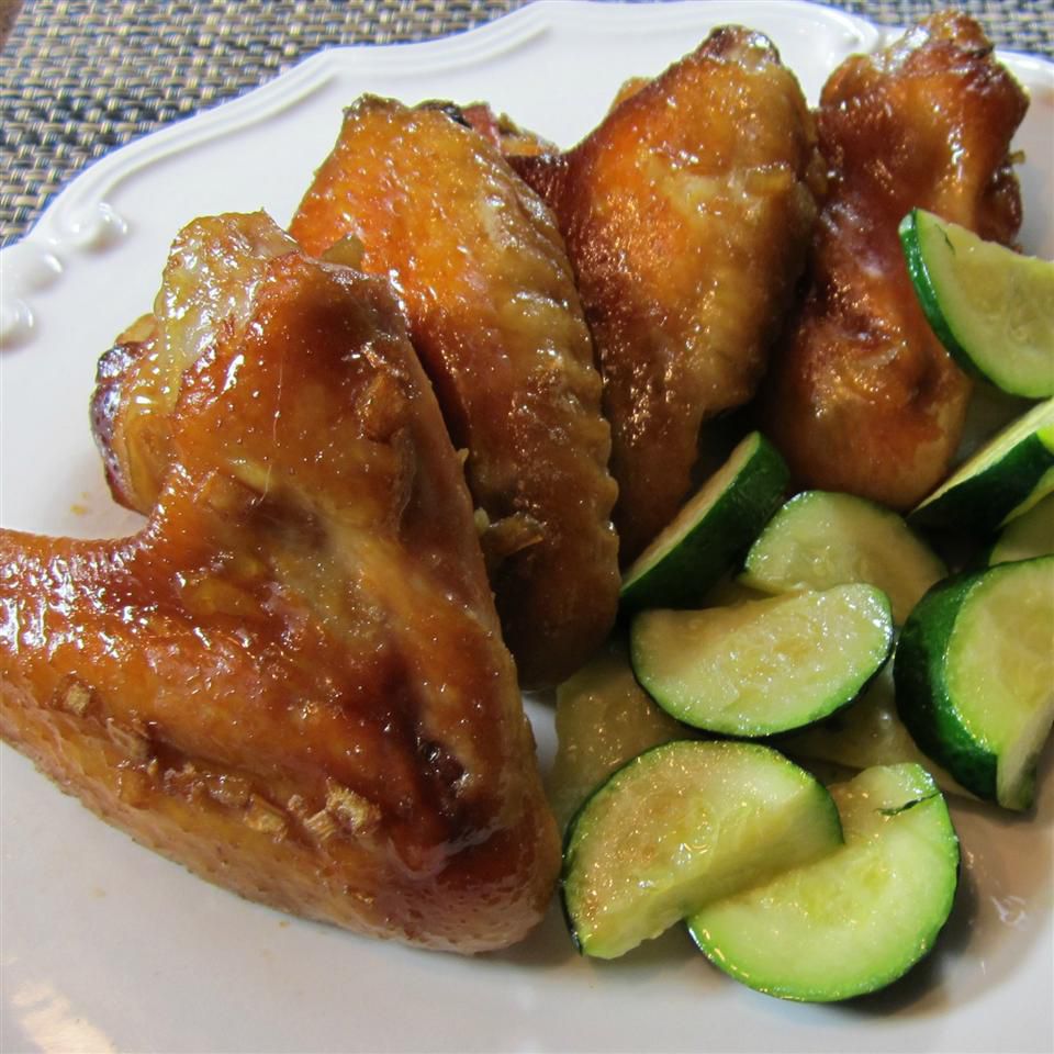 Honey Garlic Chicken Wings Recipe