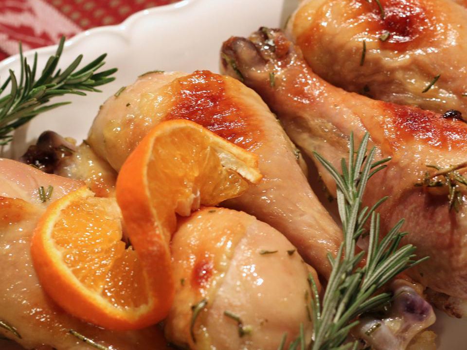 Honey Orange Glazed Chicken Recipe