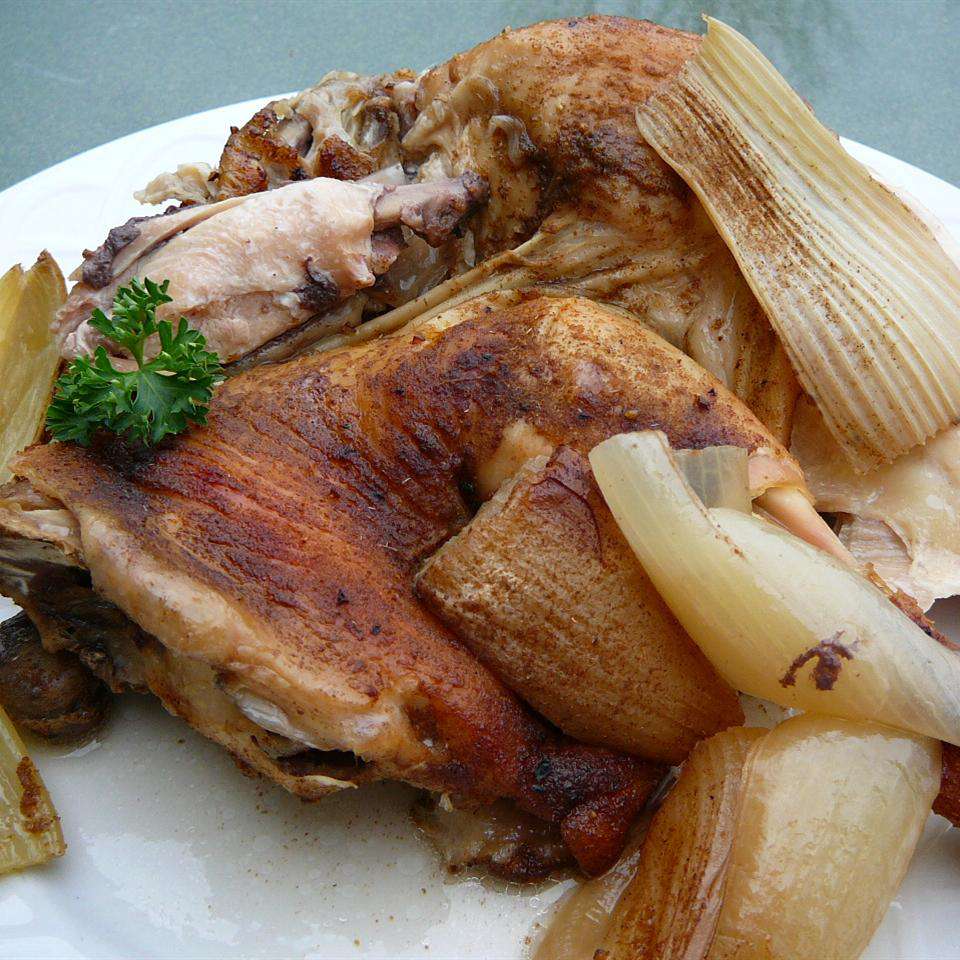 Simple Slow Roast Chicken Recipe