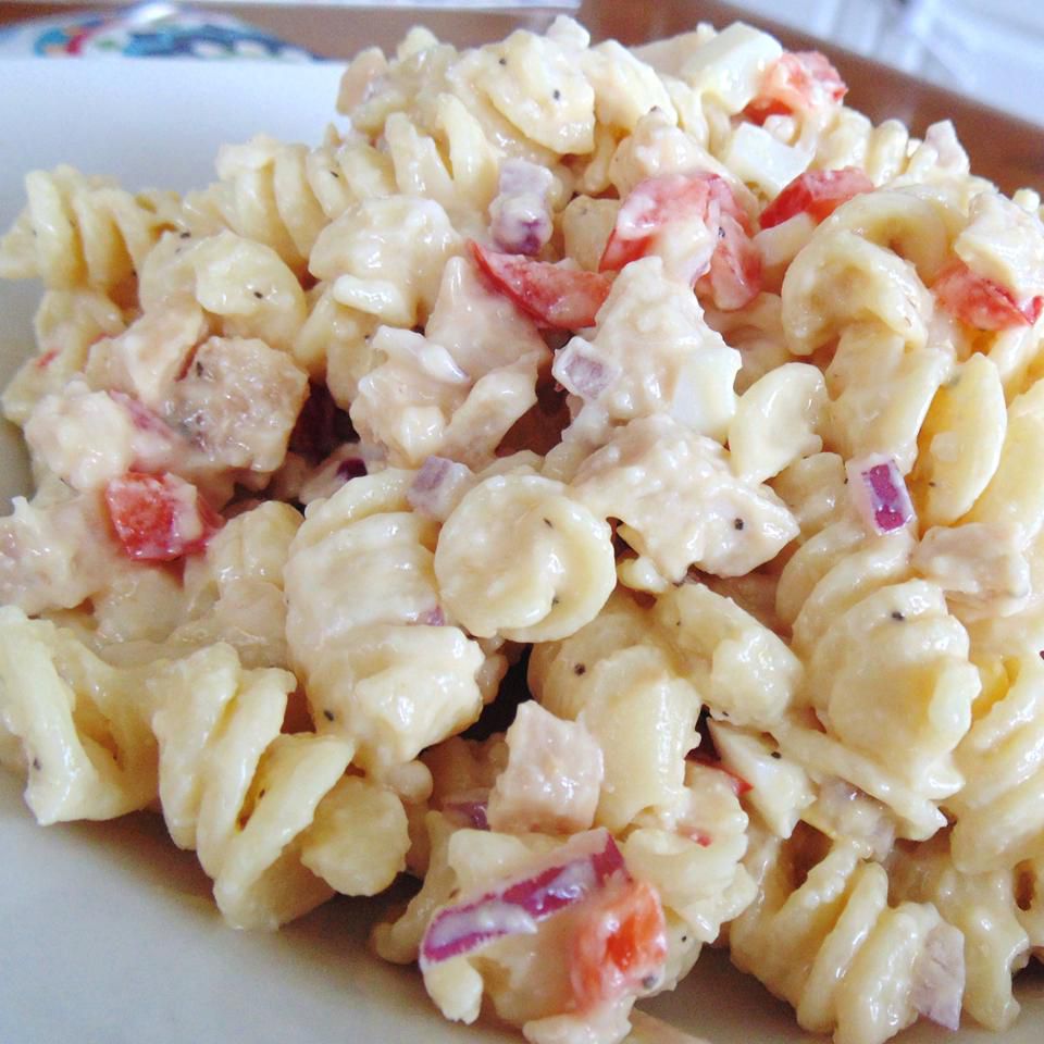 Chicken Caesar Pasta Salad Recipe