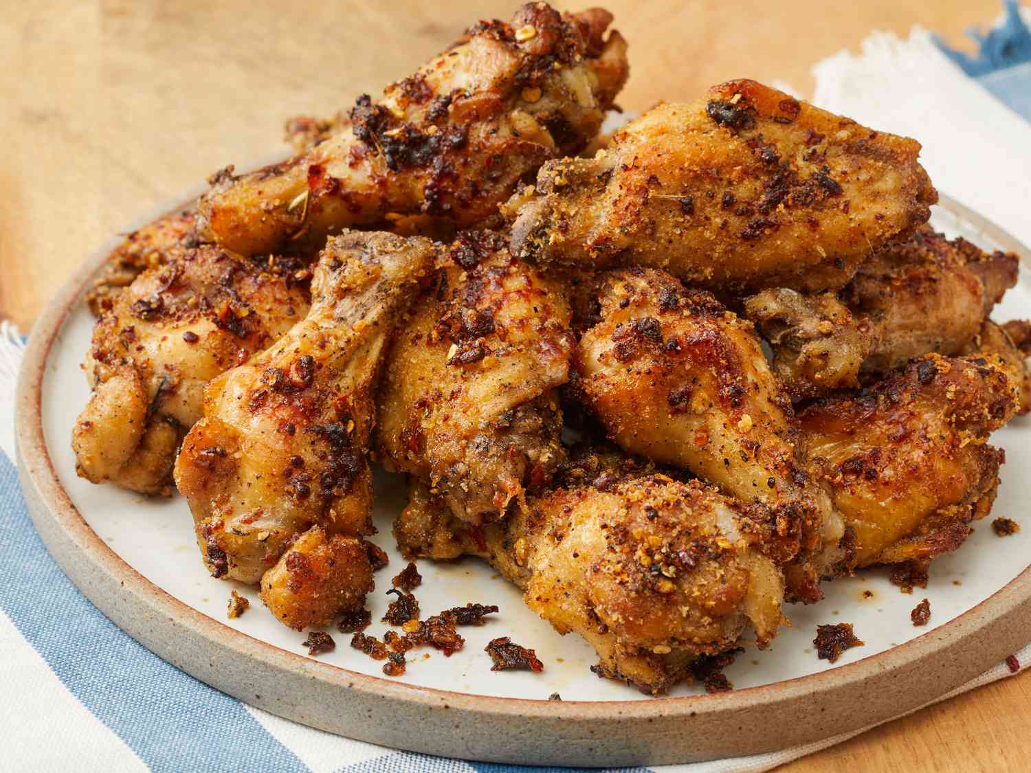 Garlic Parmesan Chicken Wings Recipe