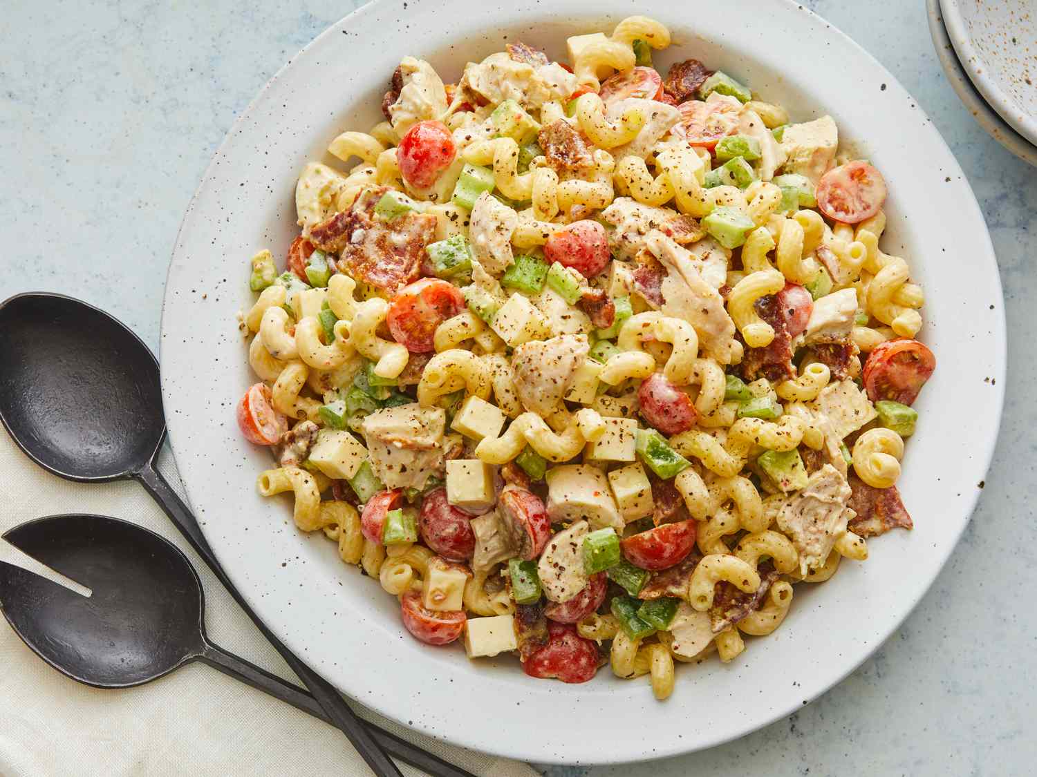 Chicken Club Pasta Salad Recipe