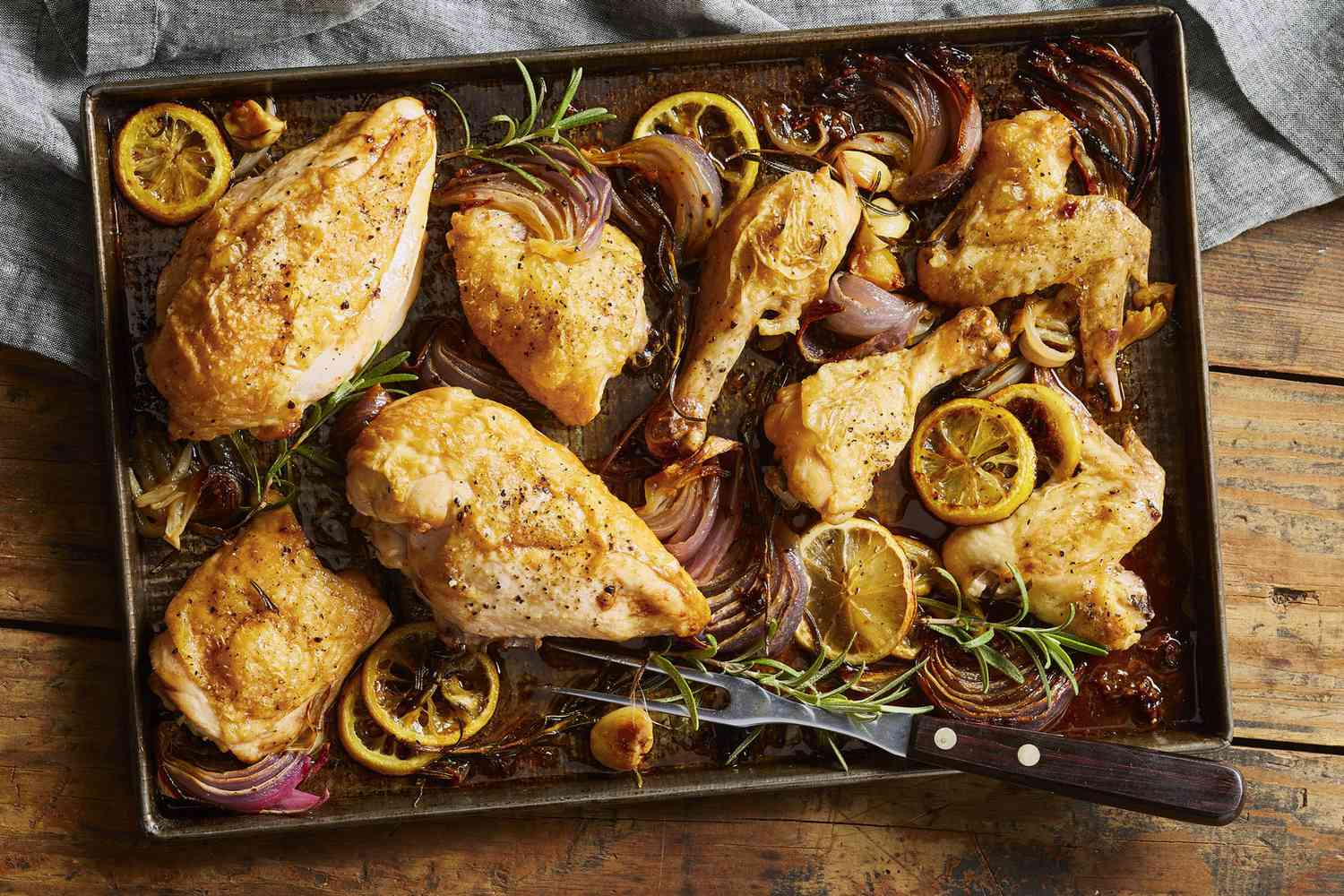 Lemon-Roasted Chicken Recipe