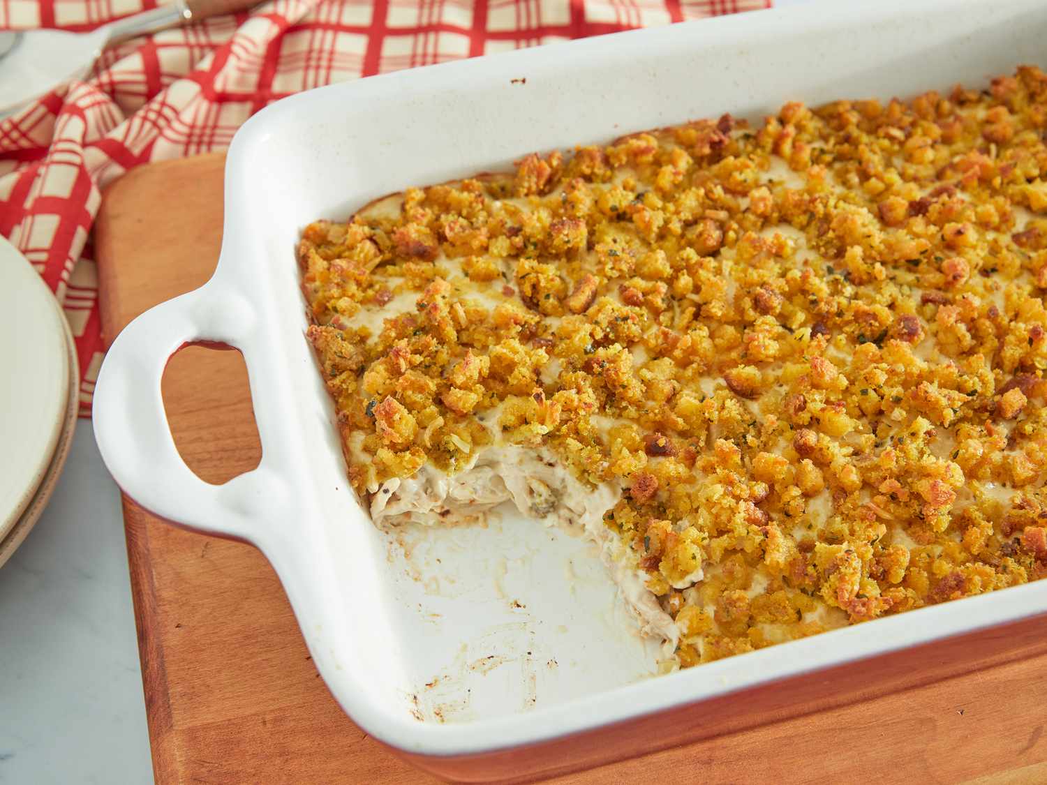 Chicken and Stuffing Casserole Recipe