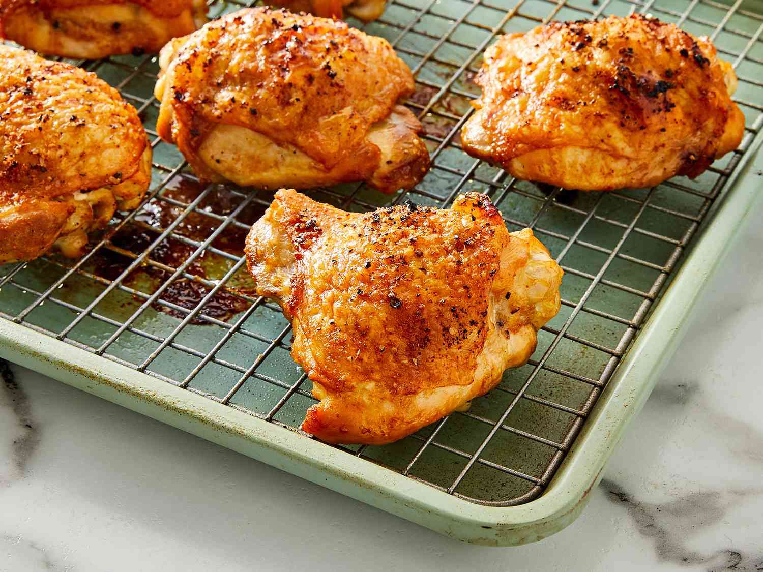 Crispy Baked Chicken Thighs Recipe