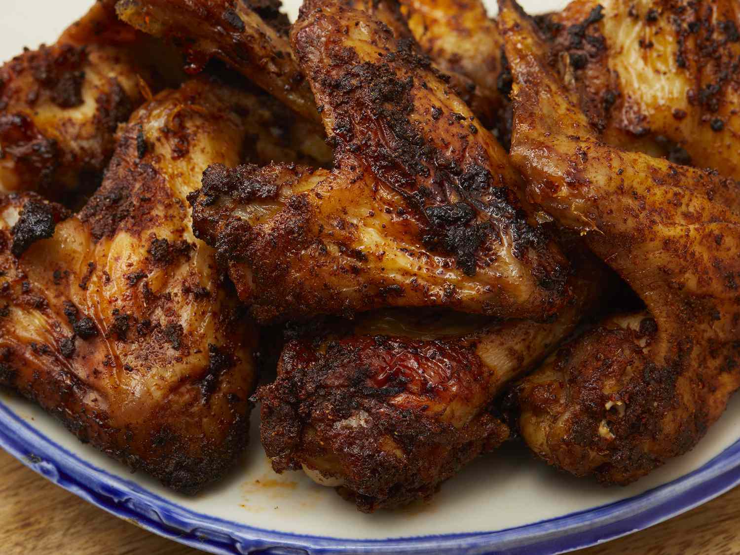 Dry-Rub Air-Fried Chicken Wings Recipe