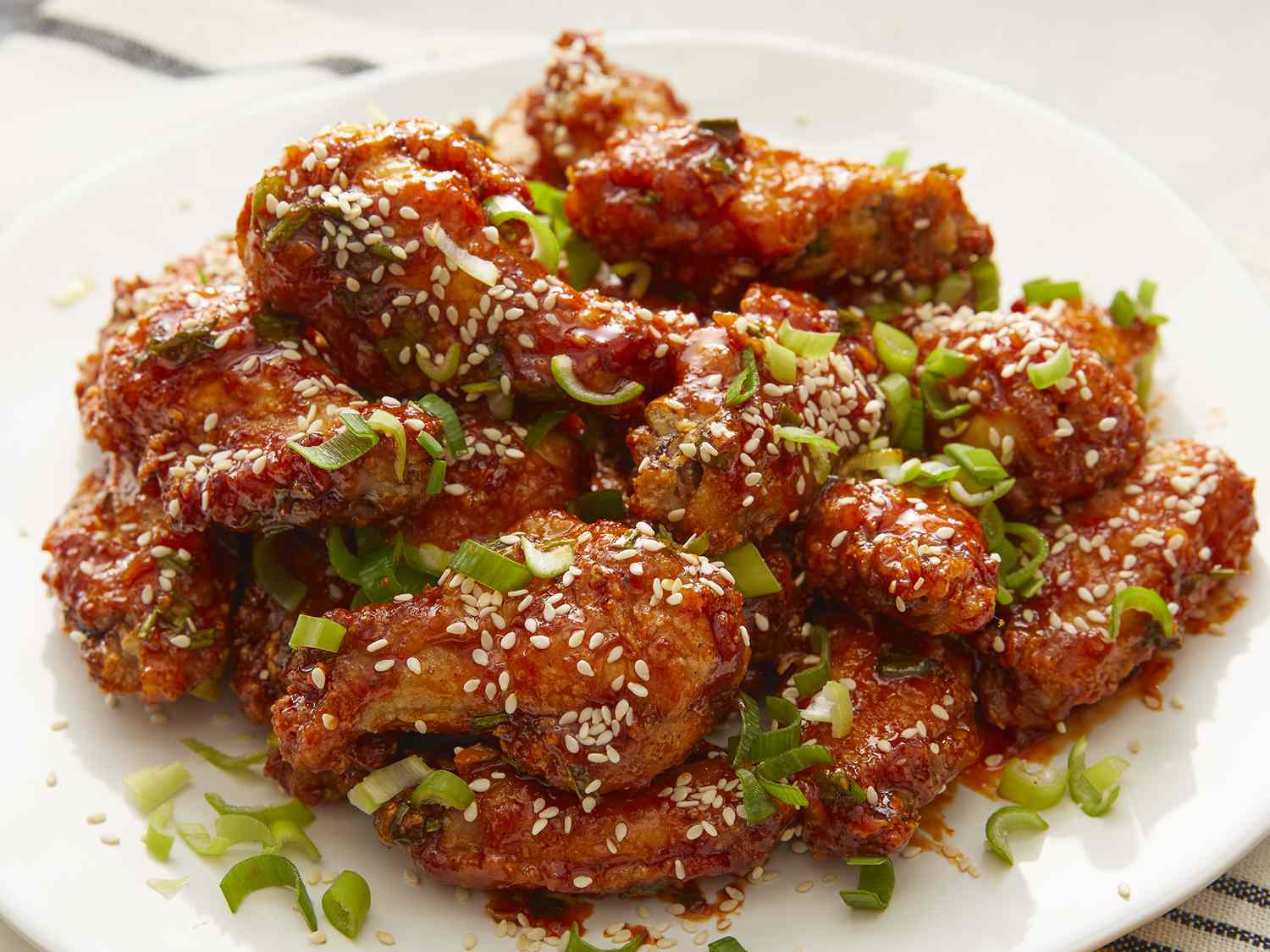 Air-Fried Korean Chicken Wings Recipe