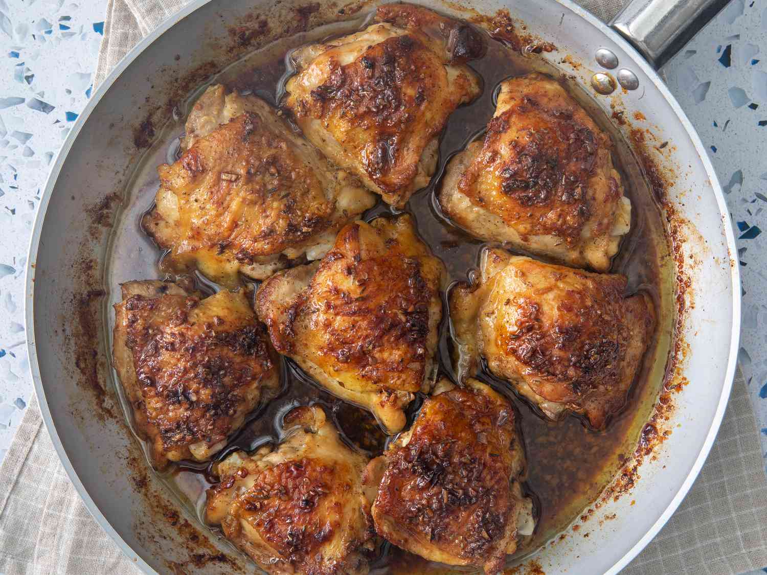 Garlic-Brown Sugar Chicken Thighs Recipe