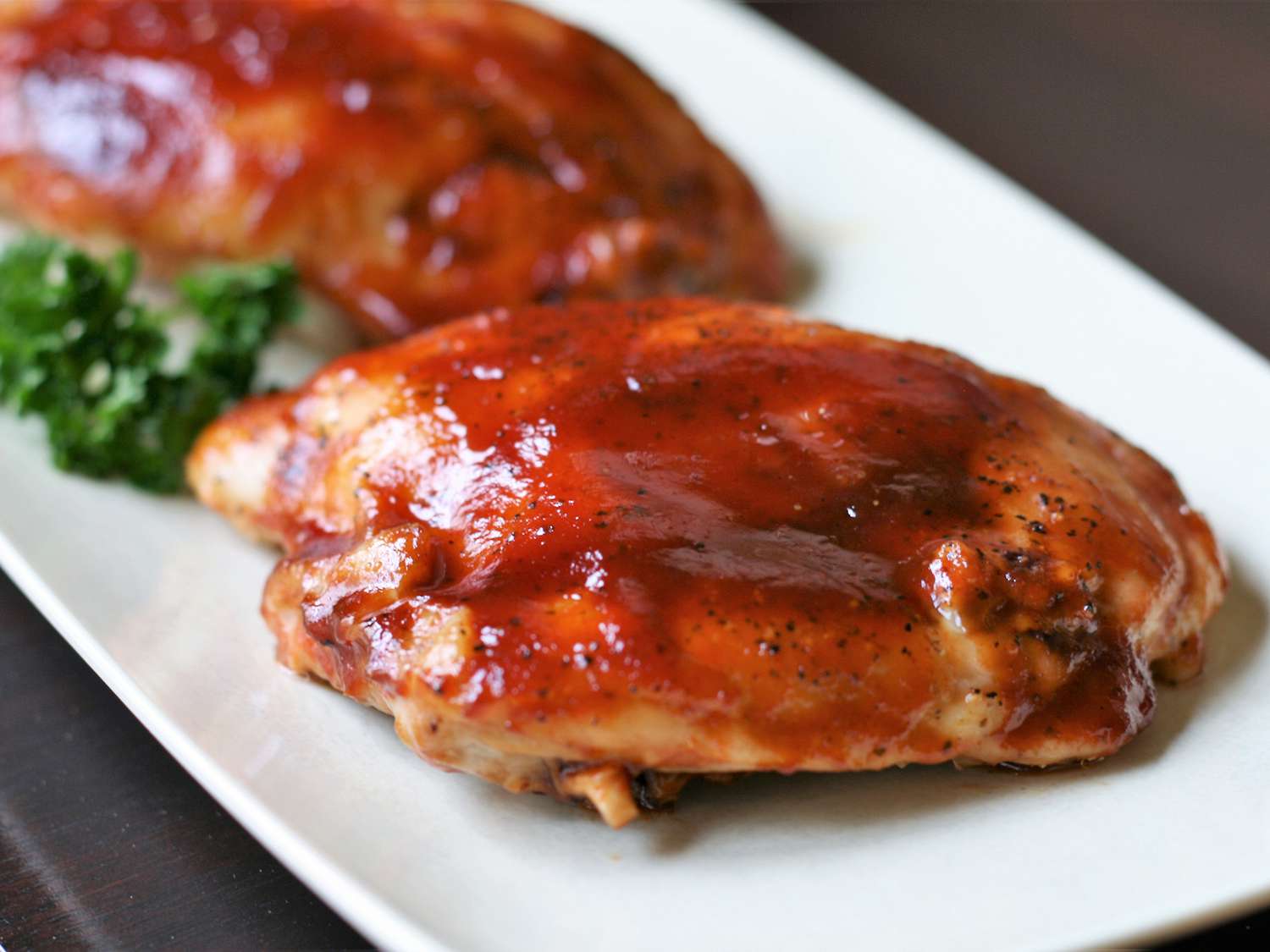 BBQ Chicken Breasts in the Oven Recipe