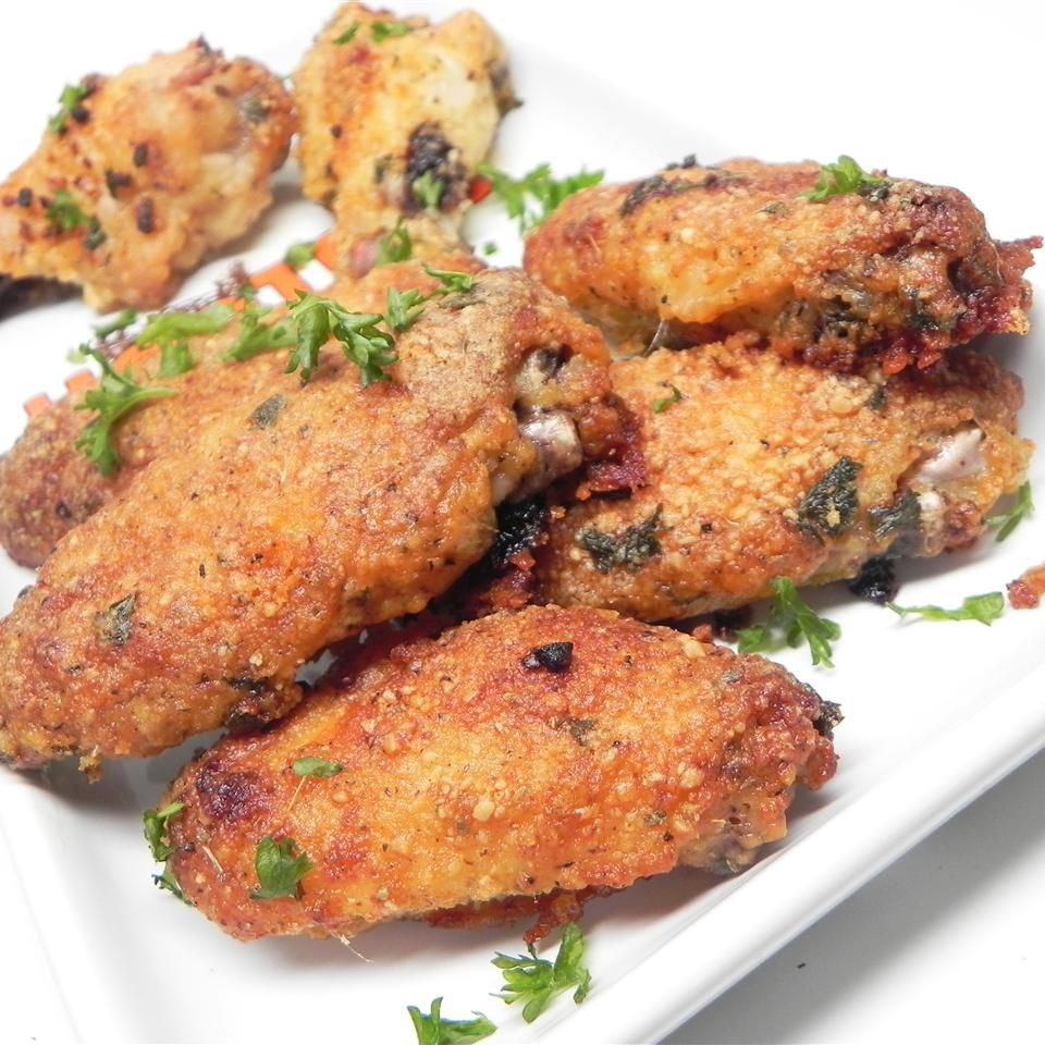 Awesome Crispy Baked Chicken Wings Recipe