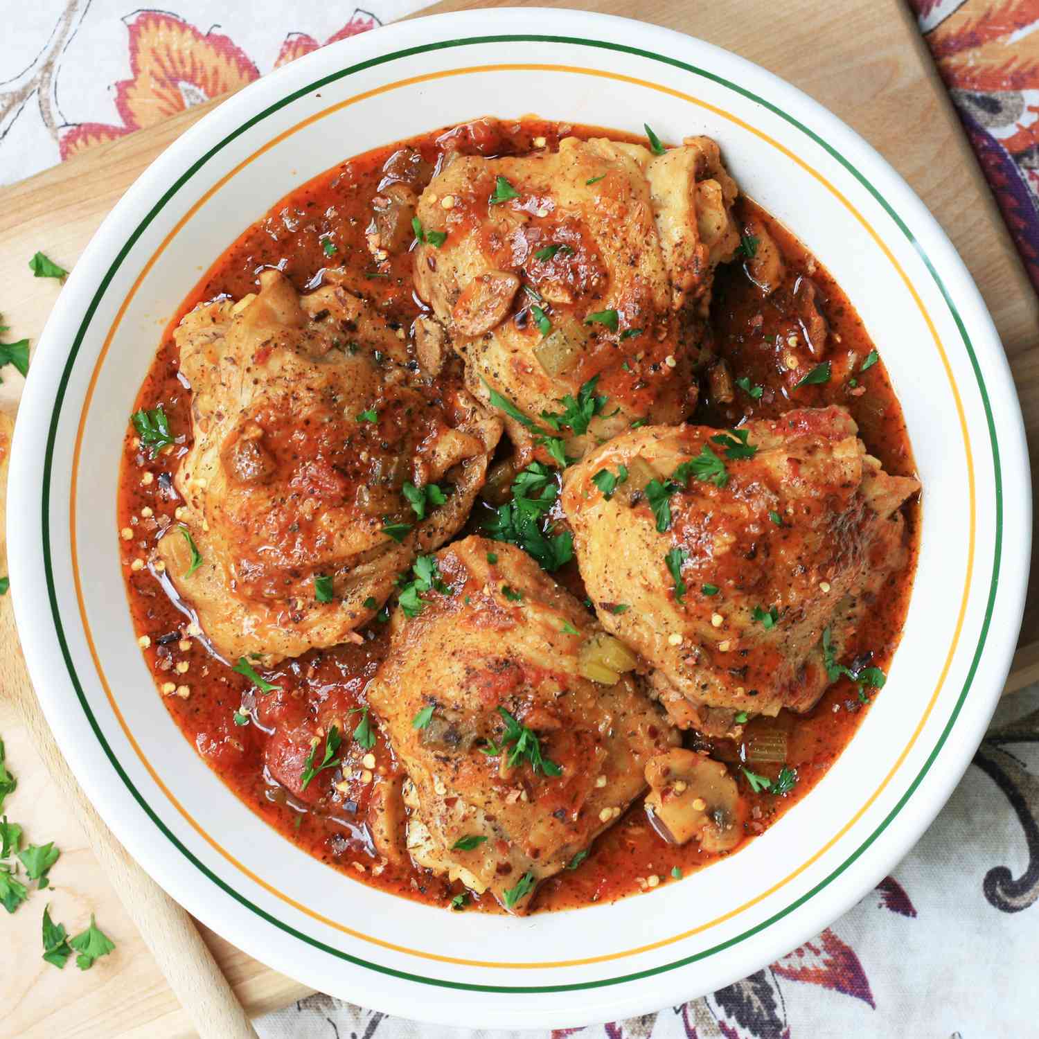 Instant Pot Chicken Cacciatore Recipe