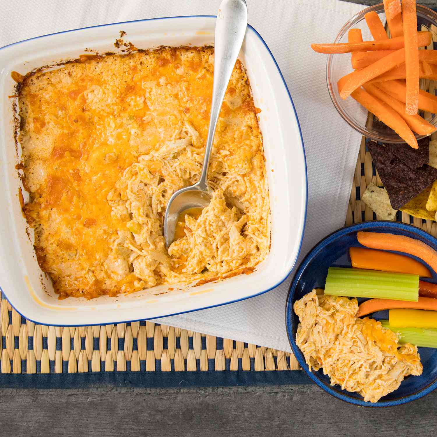 Cheesy Buffalo Chicken Dip Recipe