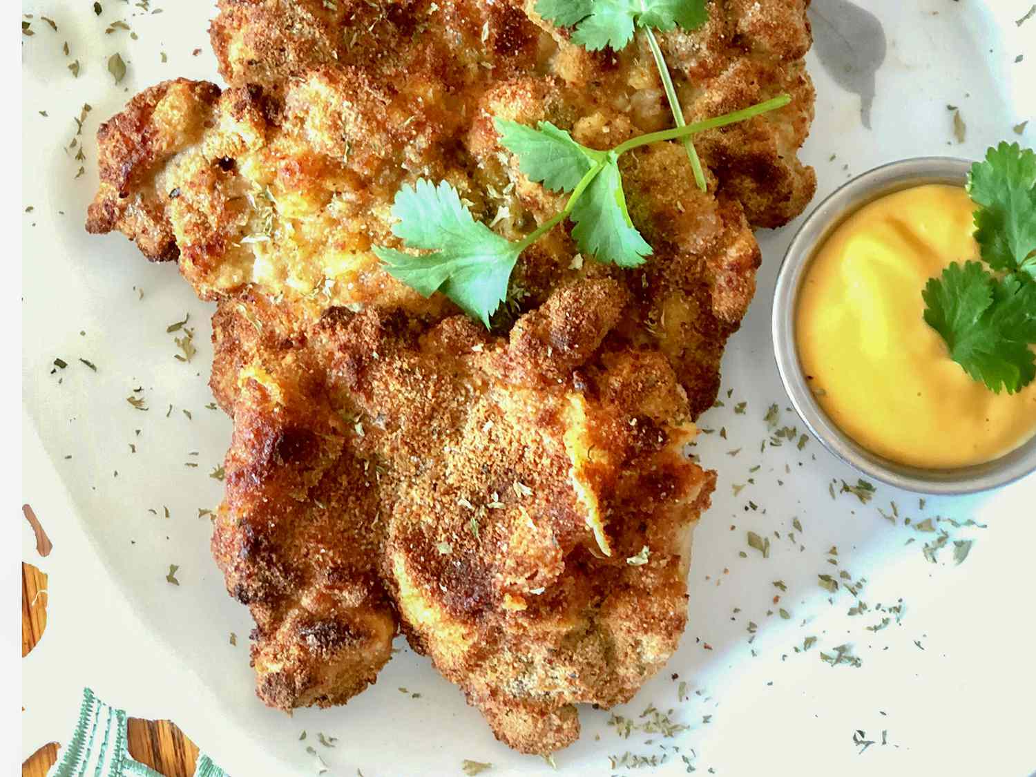 Air Fryer Chicken Thigh Schnitzel Recipe