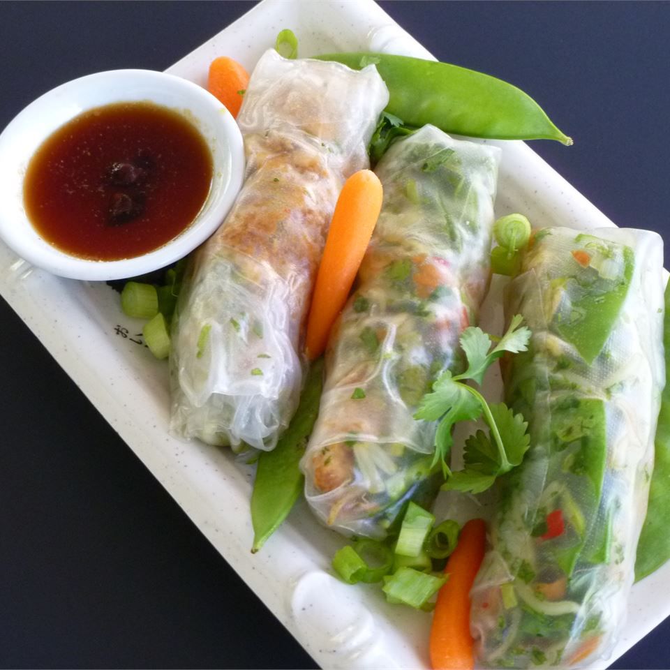 Thai Chicken Spring Rolls Recipe