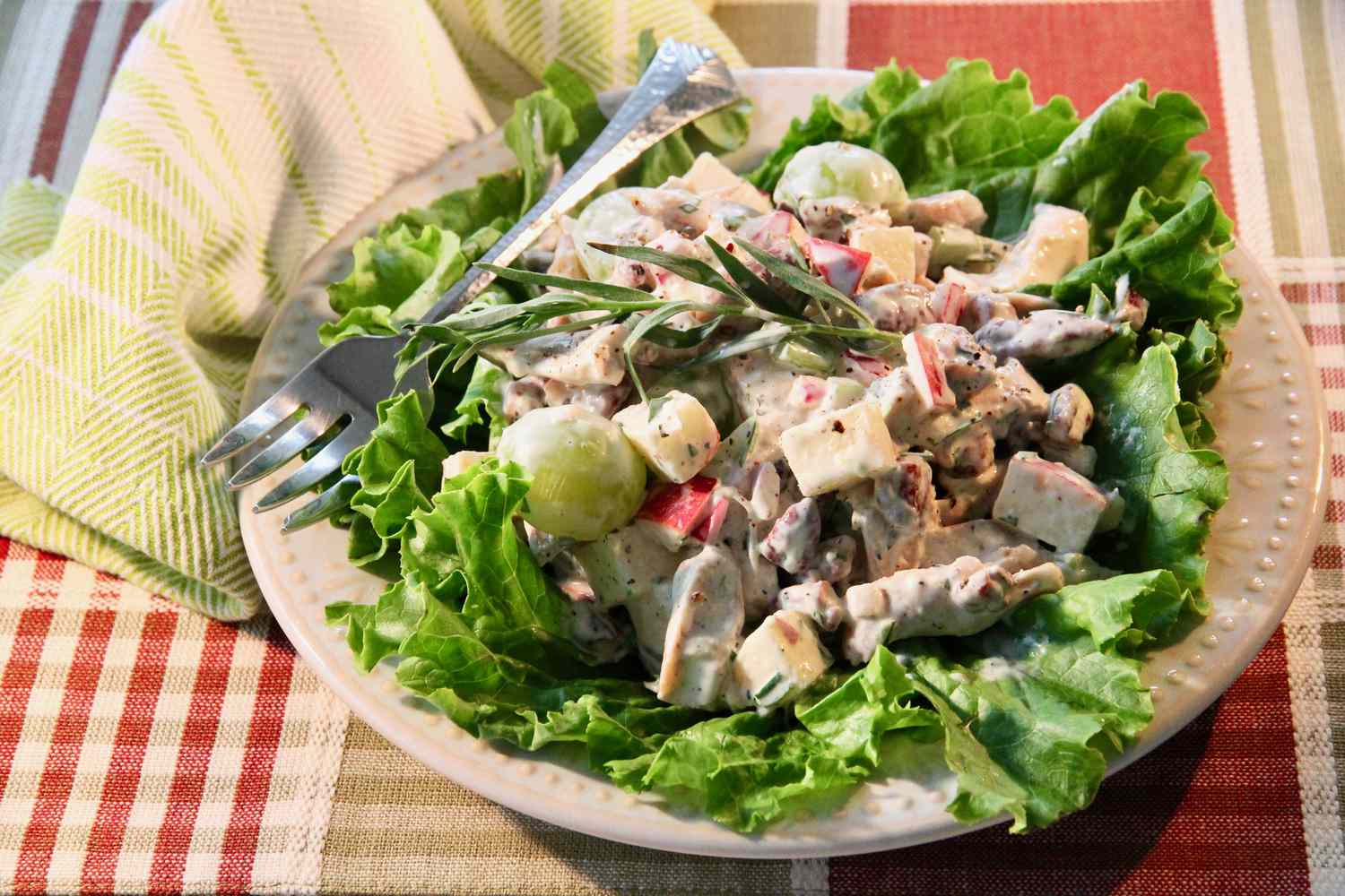 Fruity Chicken Salad with Tarragon Recipe