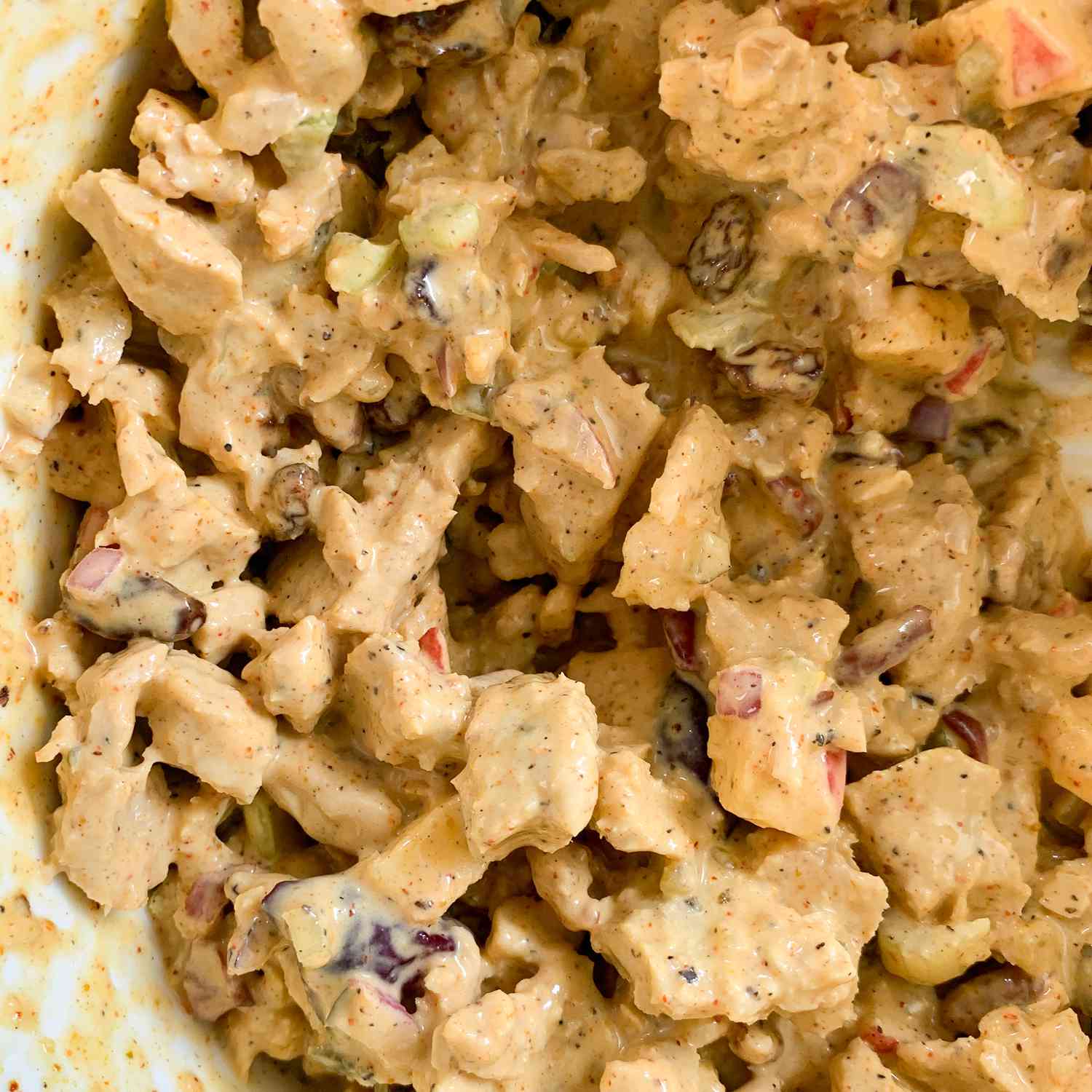 Fruited Curry Chicken Salad Recipe