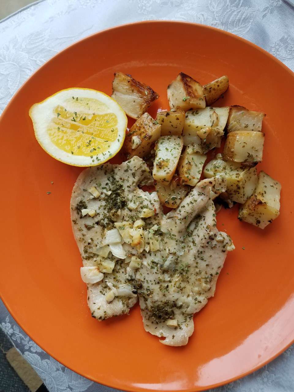 Italian Chicken with Garlic and Lemon Recipe