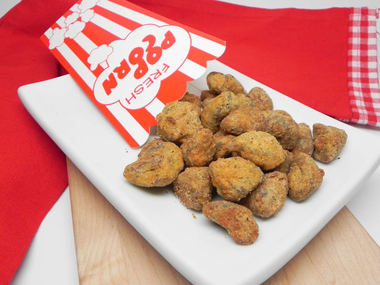 Air-Fried Popcorn Chicken Gizzards Recipe