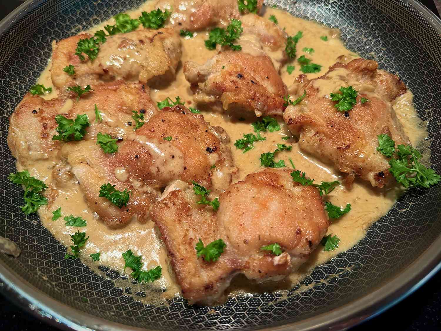 Creamy Garlic Chicken Recipe