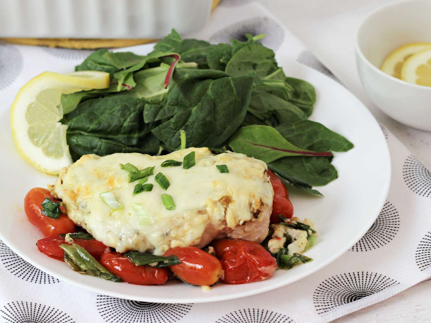 Cheesy Tomato Baked Chicken Breasts Recipe