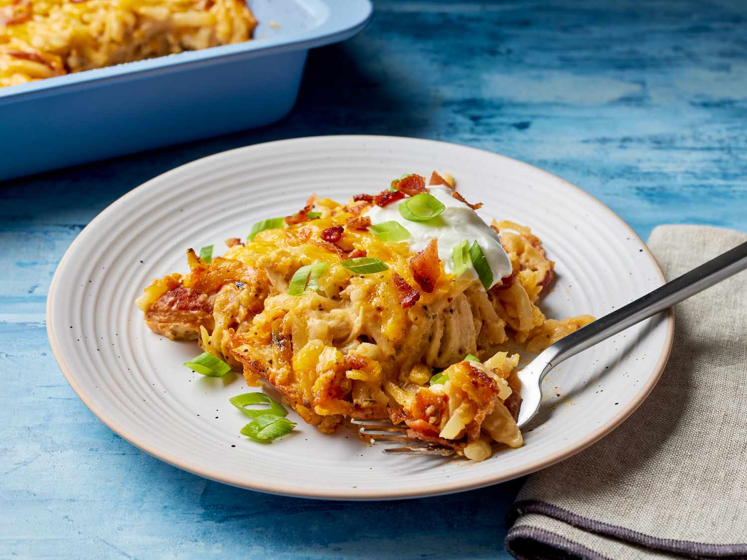 Loaded Chicken and Hash Brown Casserole Recipe