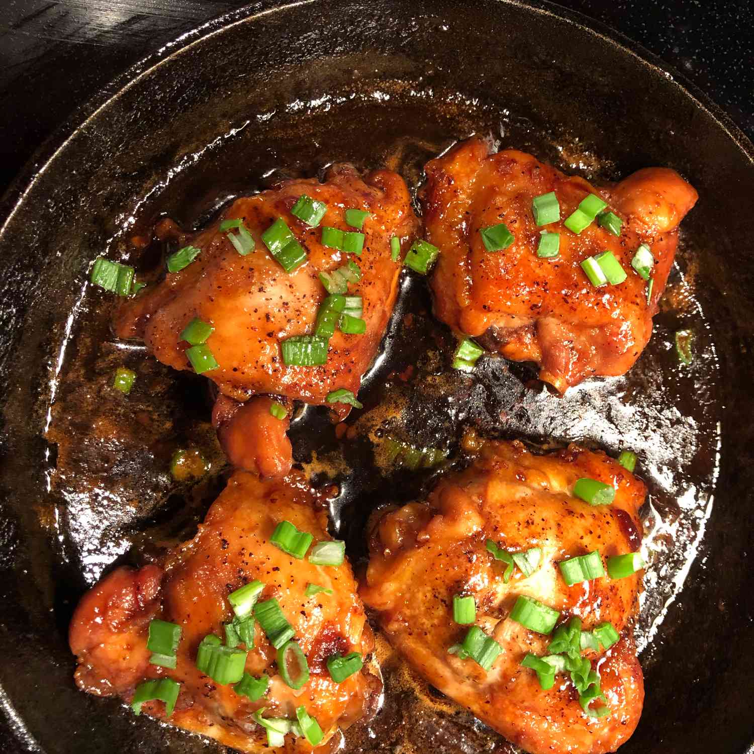 Honey Garlic Chicken Thighs Recipe