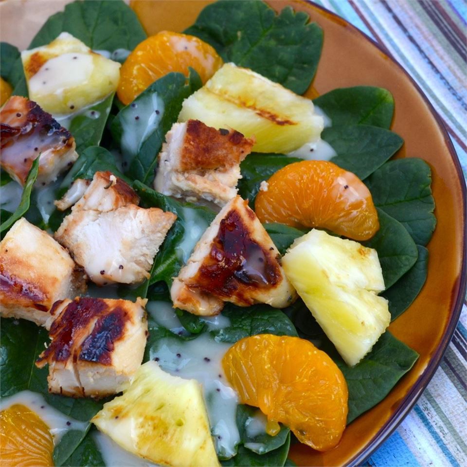 Grilled Pineapple Salad Recipe