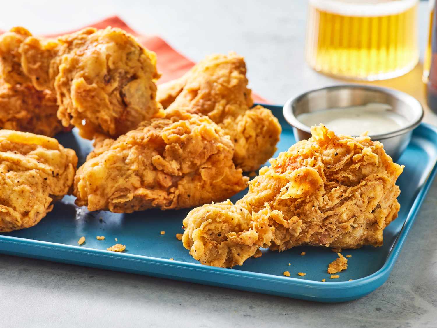 Triple-Dipped Fried Chicken Recipe