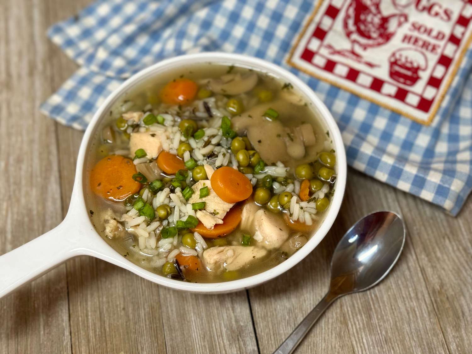 Quick and Easy No-Chop Chicken and Wild Rice Soup Recipe