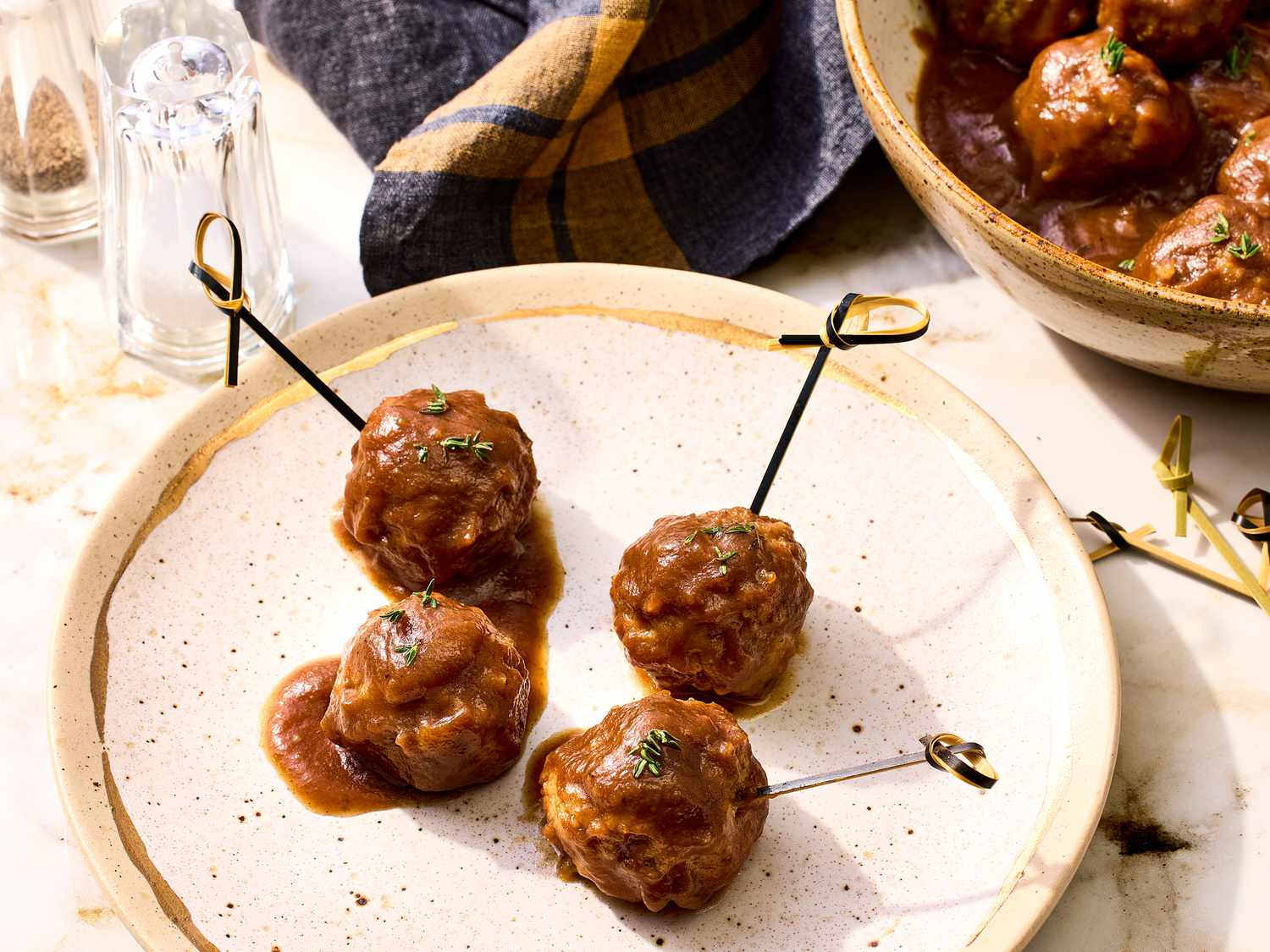 Slow Cooker Chicken Apple Butter Meatballs Recipe