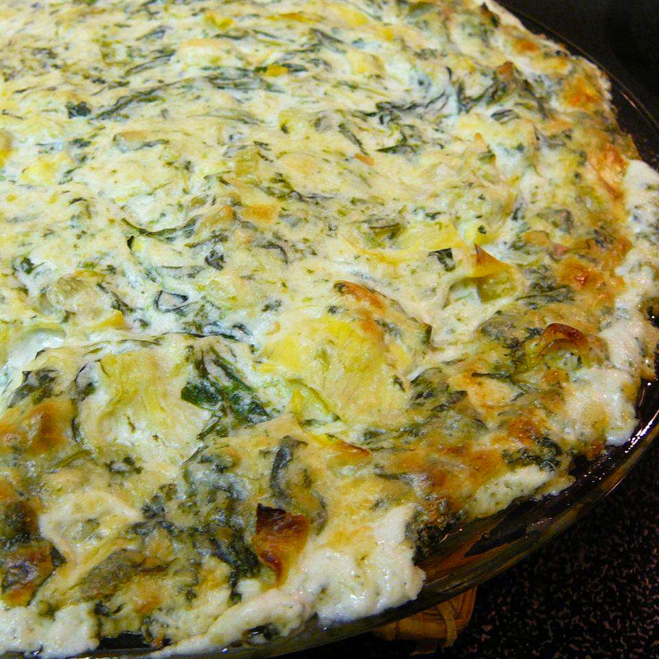 Veronica's Hot Spinach, Artichoke and Chile Dip Recipe