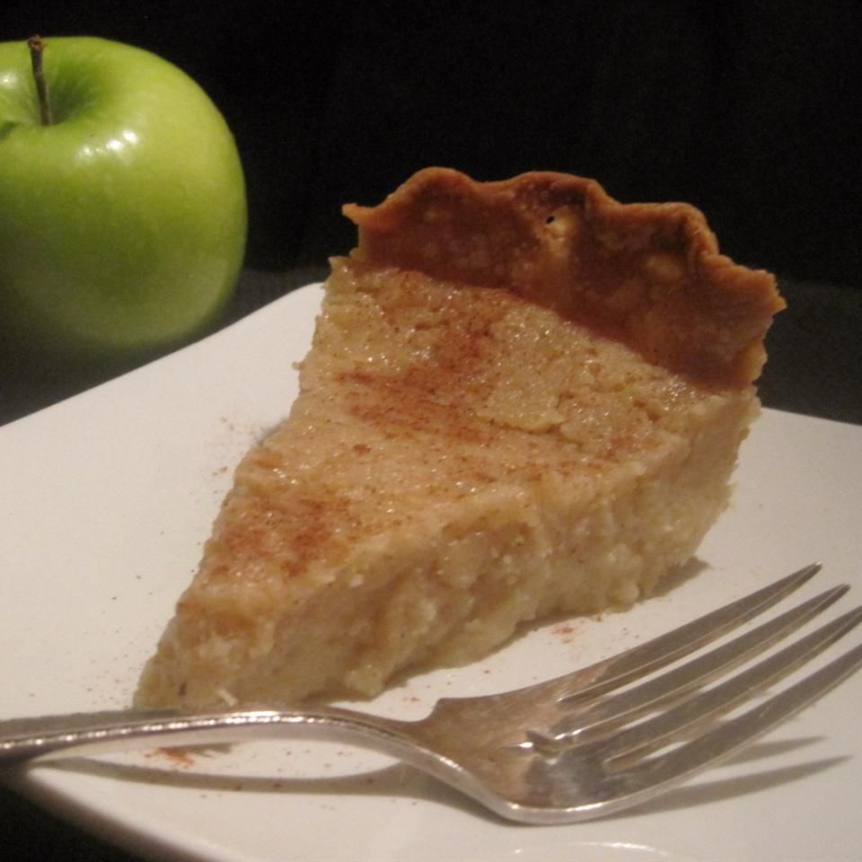 Applesauce Custard Pie Recipe