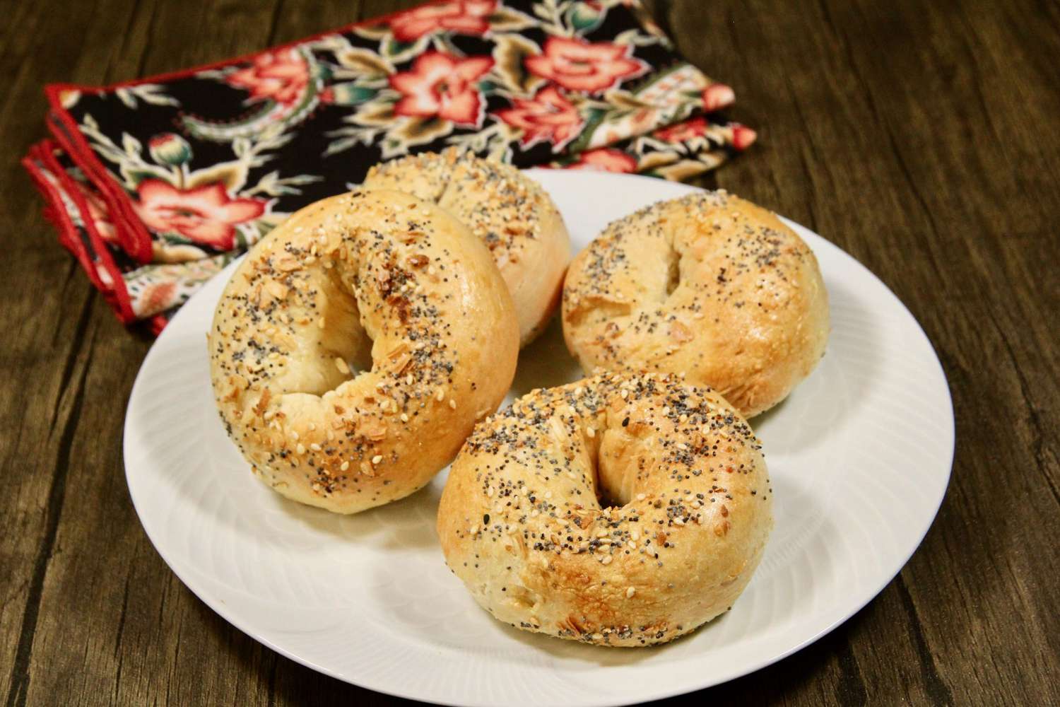 Two-Ingredient Air Fryer Bagels Recipe