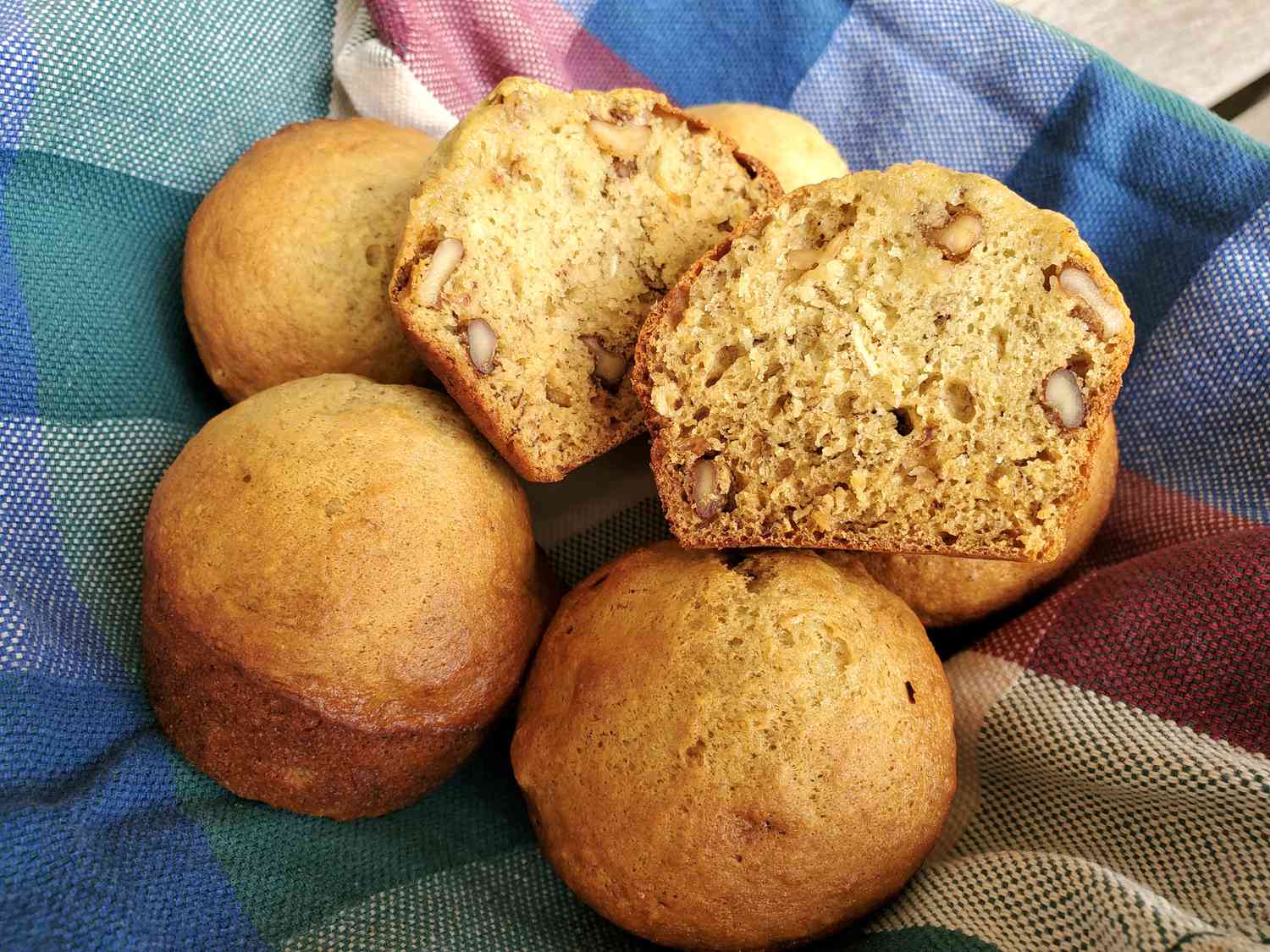 Lighter Banana Muffins Recipe