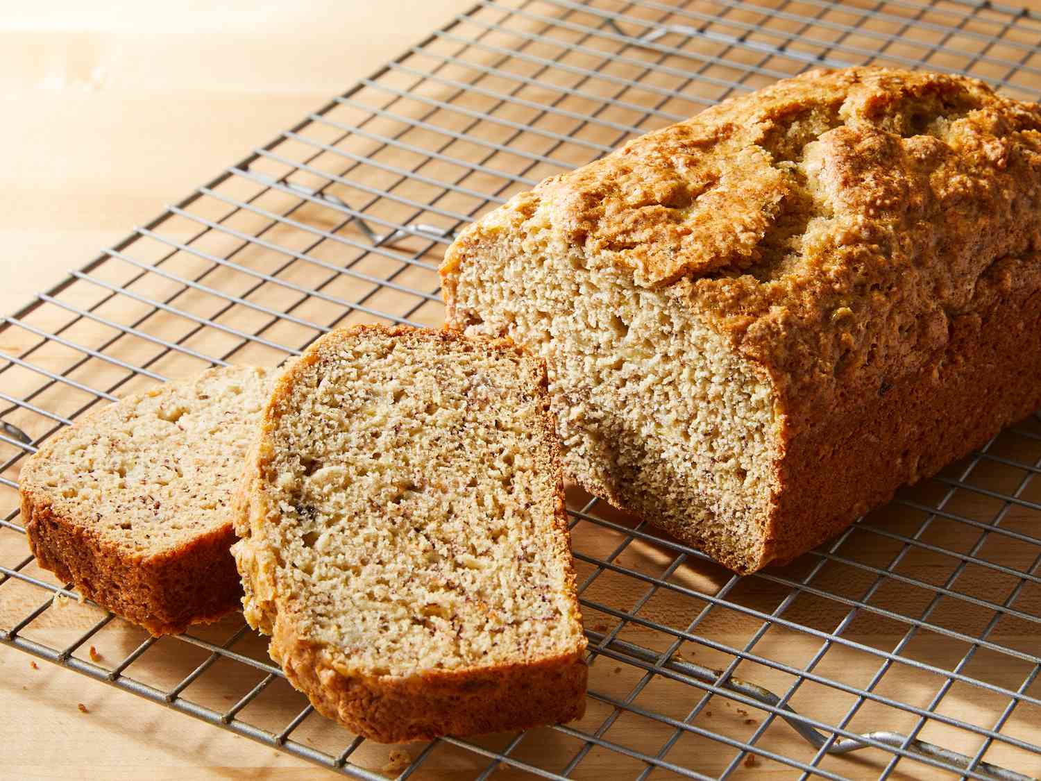 Almost No Fat Banana Bread Recipe