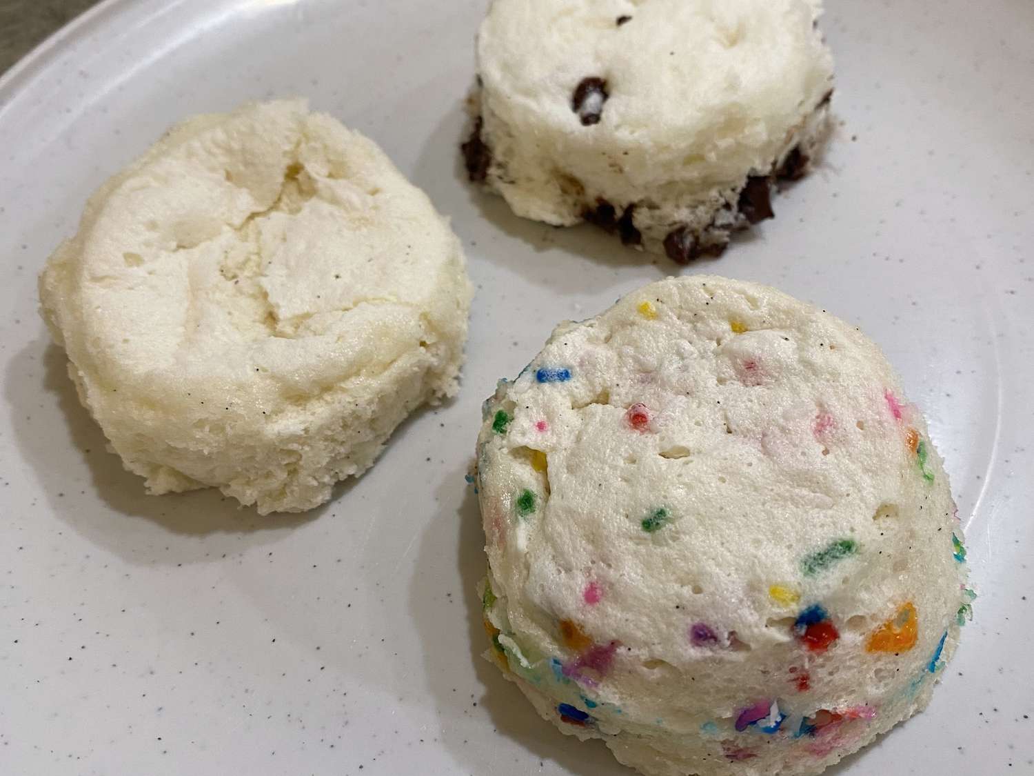 Microwave Mini Angel Food Cake