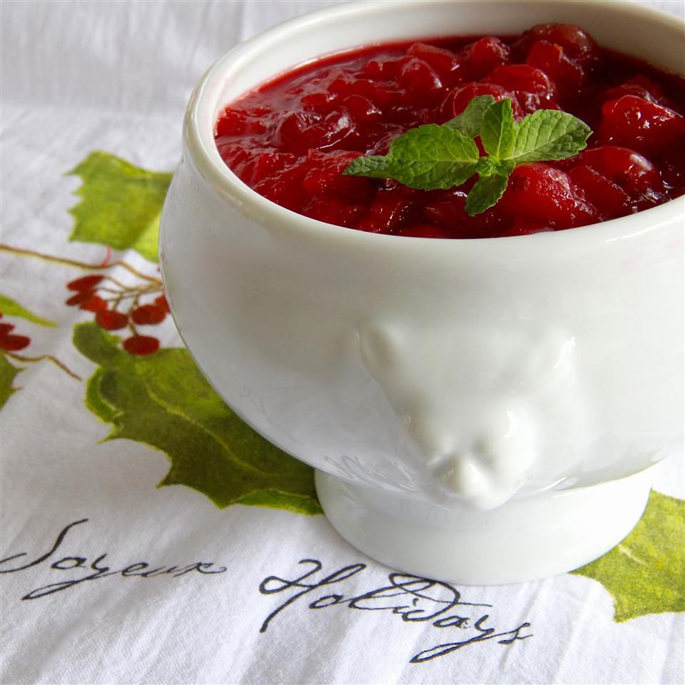 Lemon Ginger Cranberry Applesauce Recipe