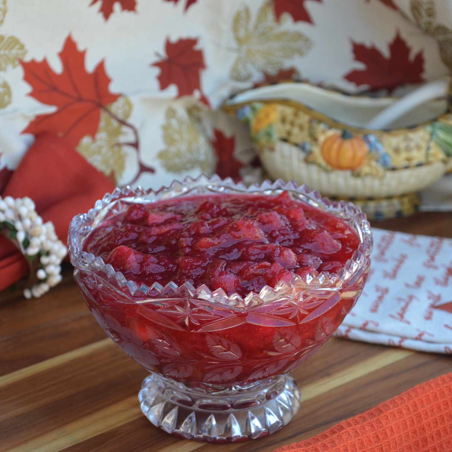 Cranberry Sauce with Apples Recipe