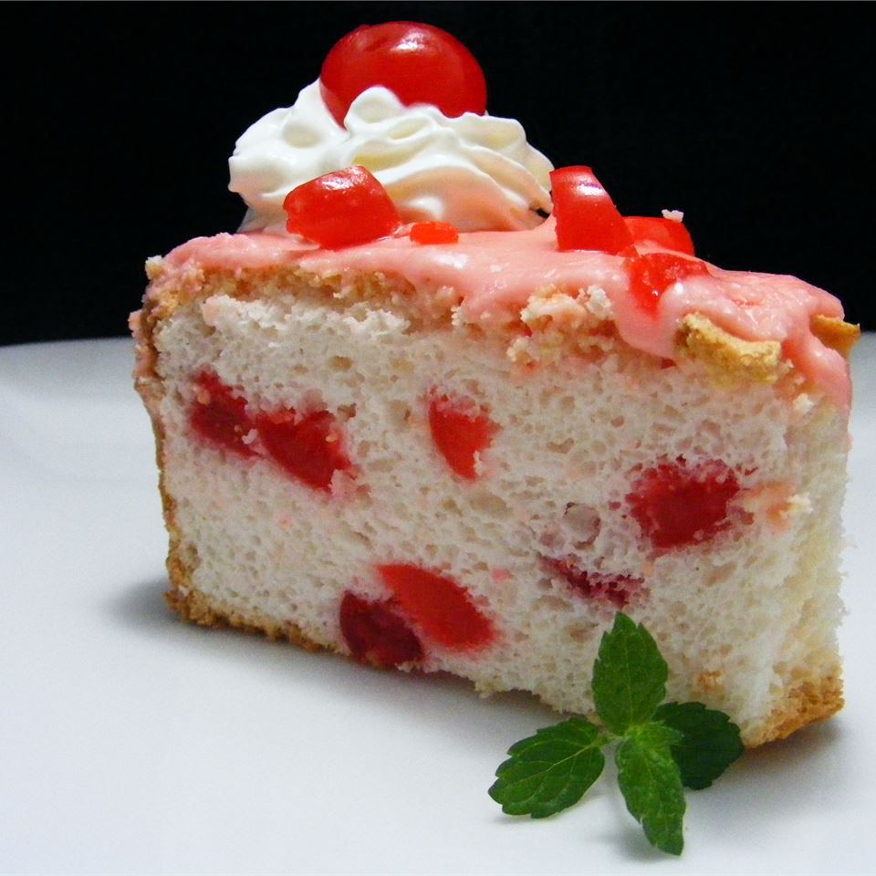 Cherry Angel Food Cake Recipe